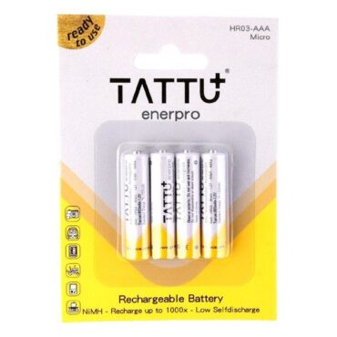 NiMH batteries Tattu 800mAh 1.2V LR03 / AAA