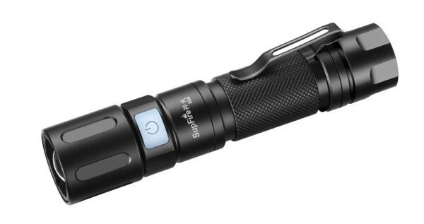 Flashlight Superfire X60, 550lm, USB-C - iDrones.Ro