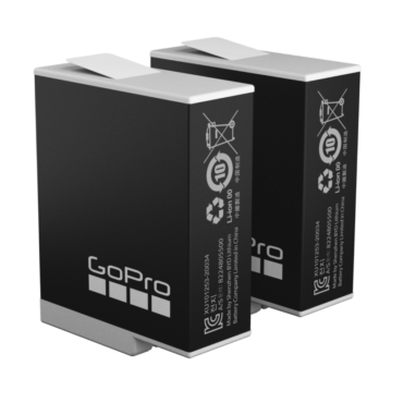 Set de baterii GoPro Enduro - 2 Pack HERO9/10, 1720 mAh