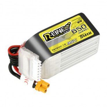 Baterie Tattu R-Line 650mAh 95C 22.2V 6S1P XT30U-F Plug