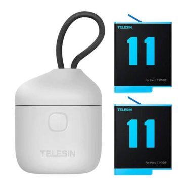 3-slot charger Telesin Allin box + 2 batteries for GoPro Hero 11 / 10 / 9