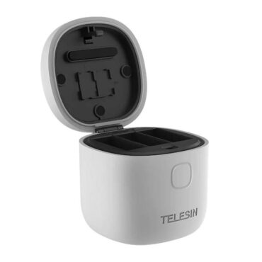 3-slot charger Telesin Allin box + 2 batteries for GoPro Hero 11 / 10 / 9